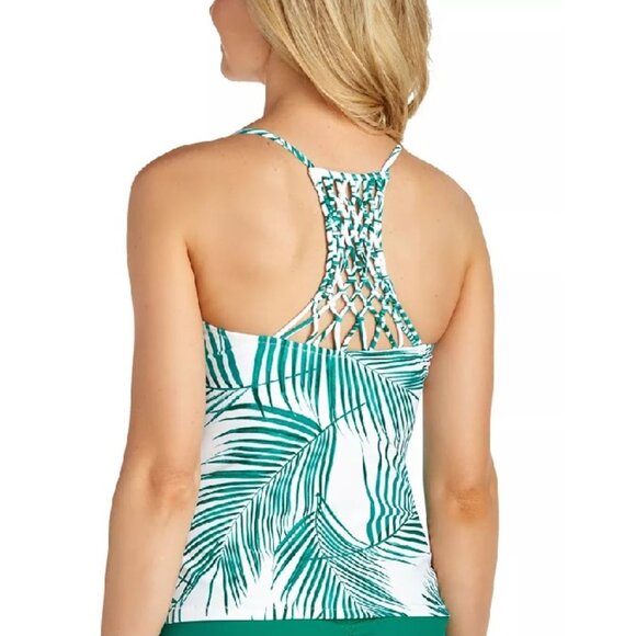 Raisins Juniors' Palm Bay Printed TOP - Picture 2 of 2